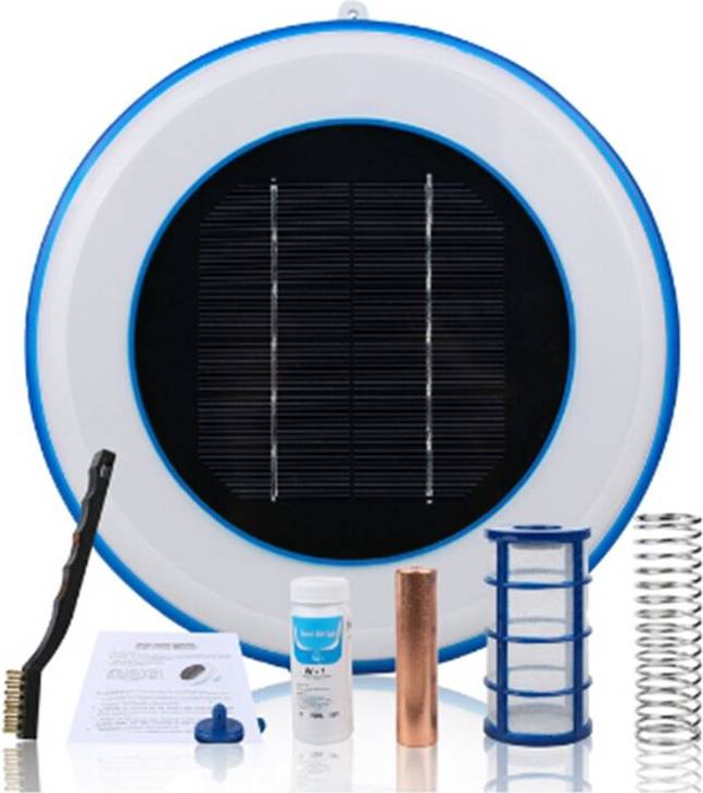 Typecat Solar Pool Ionizer Copper Silver Purifier