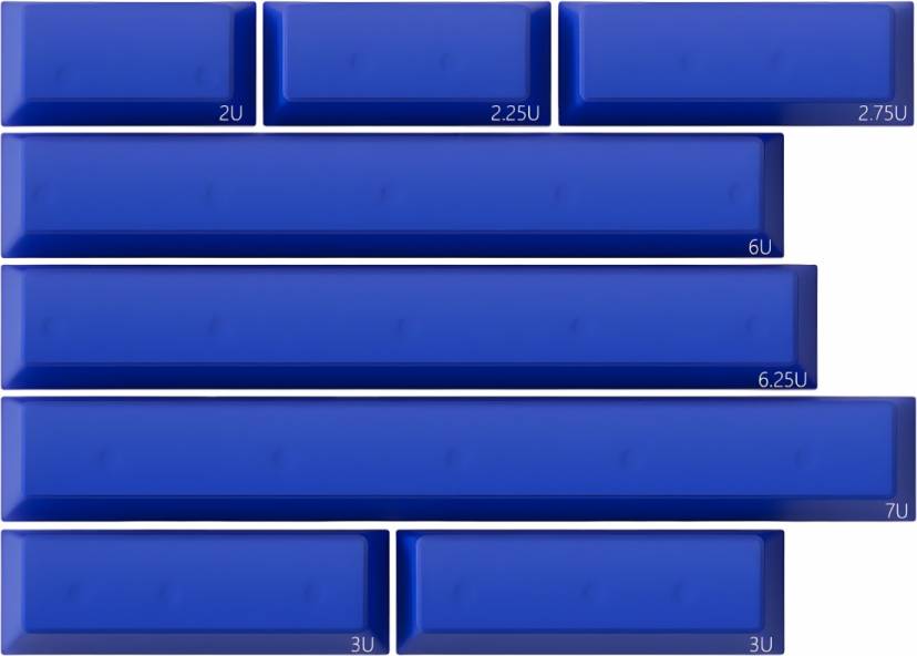 Klein Blue R3 Blue Spacebar Kit