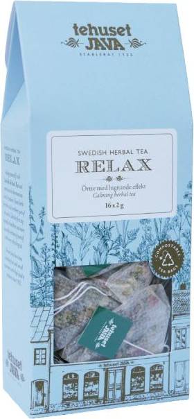 Tehuset Java Relax 16 Pack Tepåsar