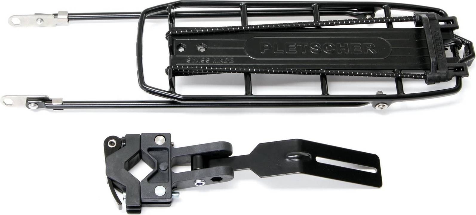 Quick Suspension Rear Pannier Rack Argento