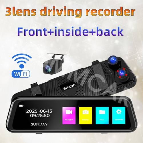 Car camera front and rear BCSMMCAR Car Backup Camera 360° Front Rear Side View