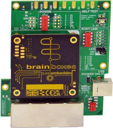 Brainboxes PE-405 Pure Embedded Ethernet Evaluation Kit