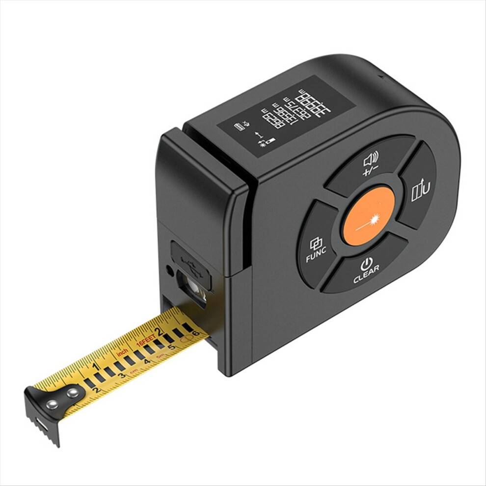 Laser tape measure Laser Rangefinder 50M Tape Measure Ruler