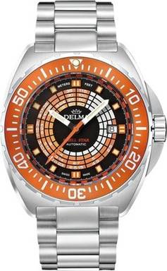 Delma Shell Star Decompression Timer Watch