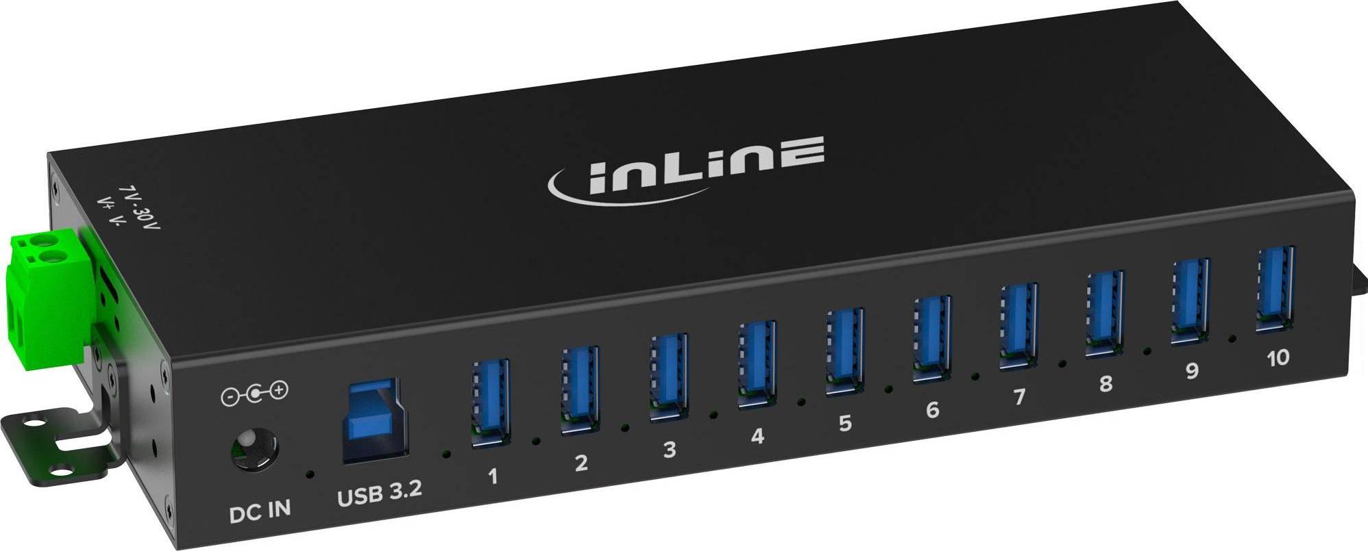 InLine USB 3.2 Gen 1 Type-B Aluminium DC