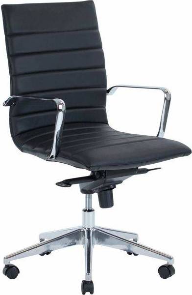 Prestige Mellem Ryg Sort Kontorstol