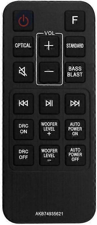 Lg remote Remote Control for LG Sound Bar SJ2