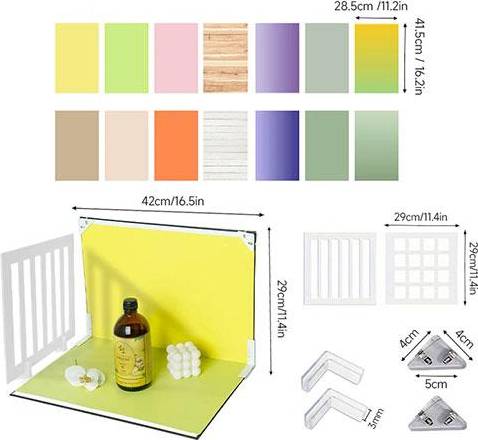 Pixapro Tabletop Photography Backdrop Kit