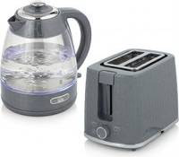 Homcom Kettle and Toaster Set 1.7L 3000W