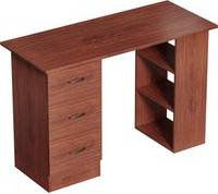 Computer bord Homcom Computer Desk Writing Table Walnut Brown Skrivbord