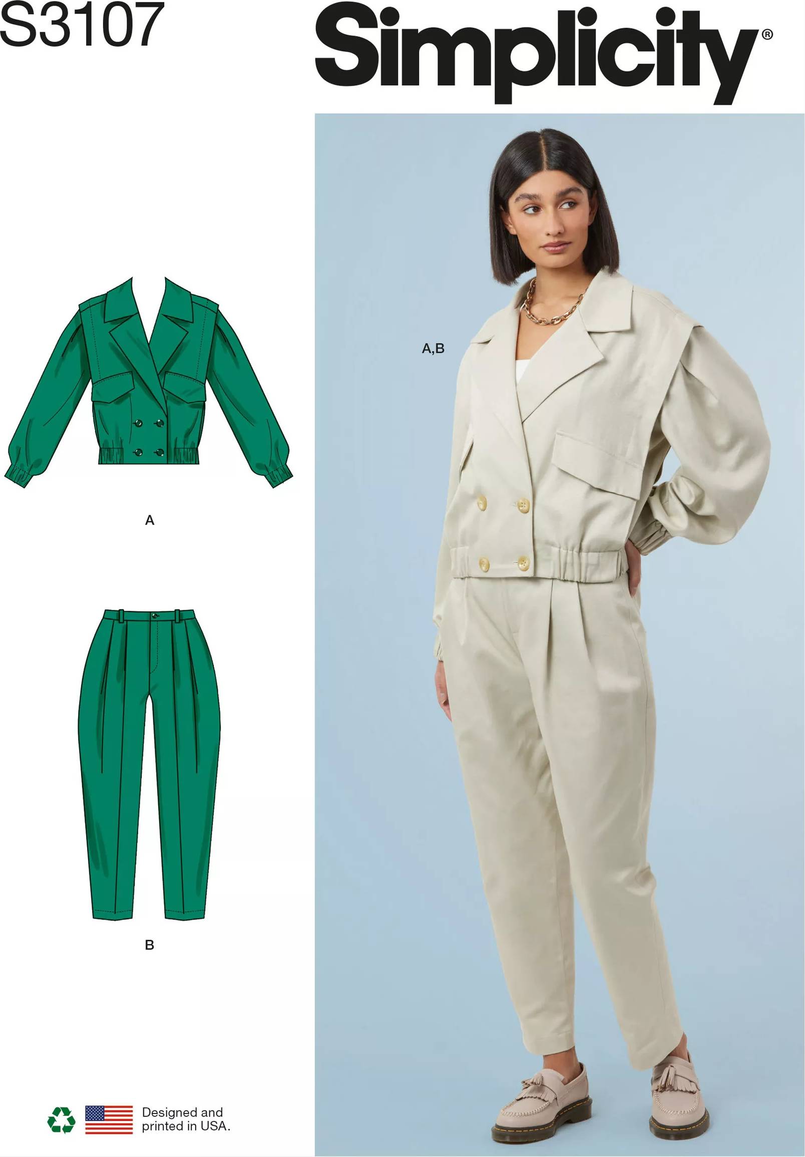 Simplicity Sewing Pattern 3107