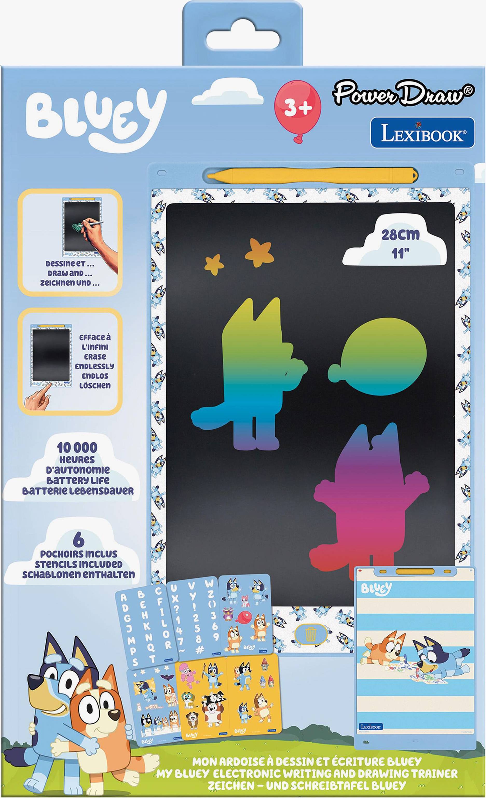 Lexibook Bluey Multicolor Electronic Drawing Tablet 11 Inch