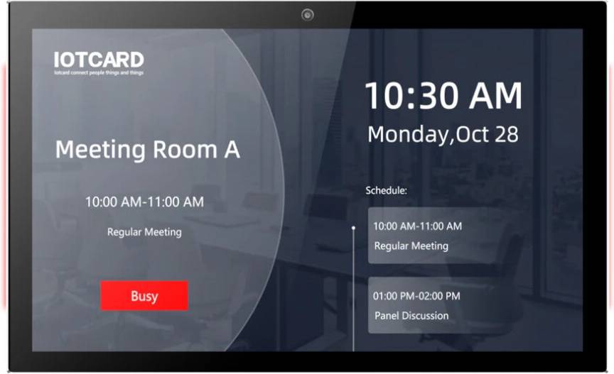15.6 Inch Conference Room Scheduling Tablet