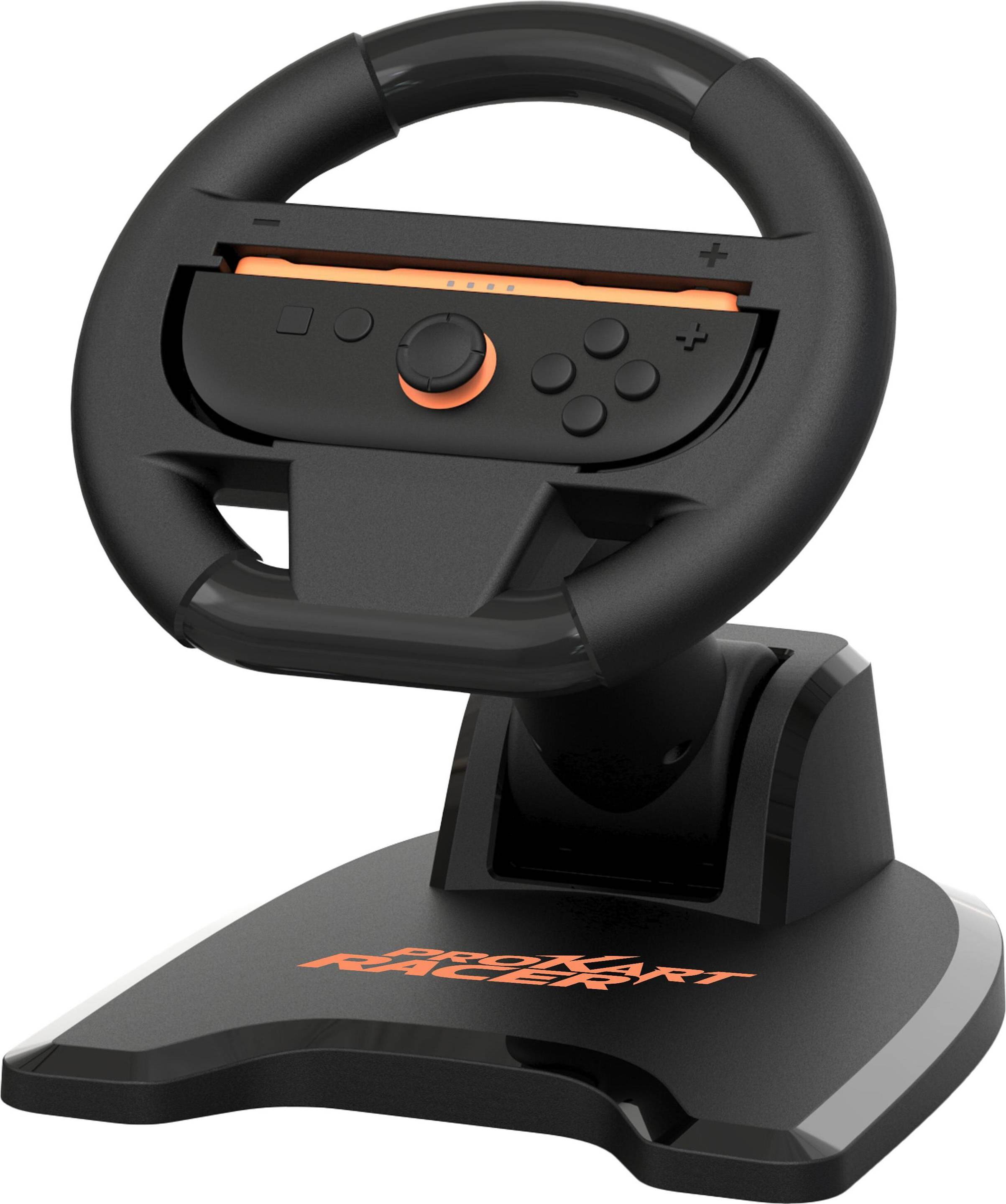 Nintendo switch joy con wireless controller Subsonic Pro Kart Racer Black