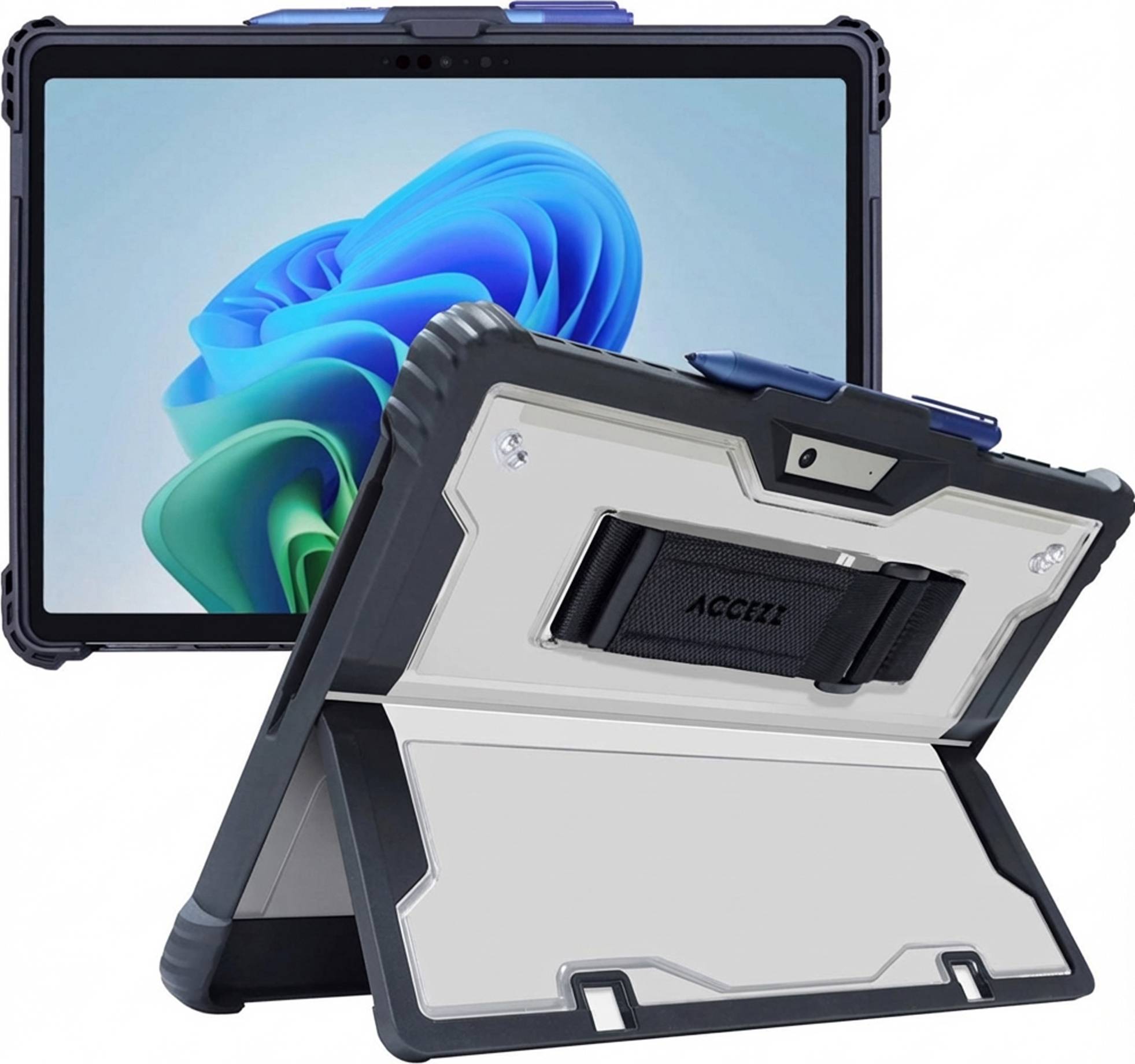 Microsoft surface pro 9 Accezz Coque Rugged Avec Support Surface Pro 9 10 11
