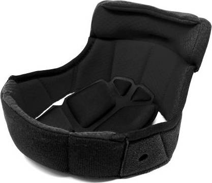 Flux s Sparco Replacement Top Padding For Stealth RF Flux RJ - Black