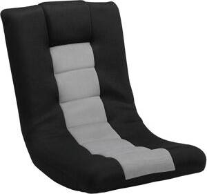 Homcom Folding Floor Adjustable Backrest Rocking Chair