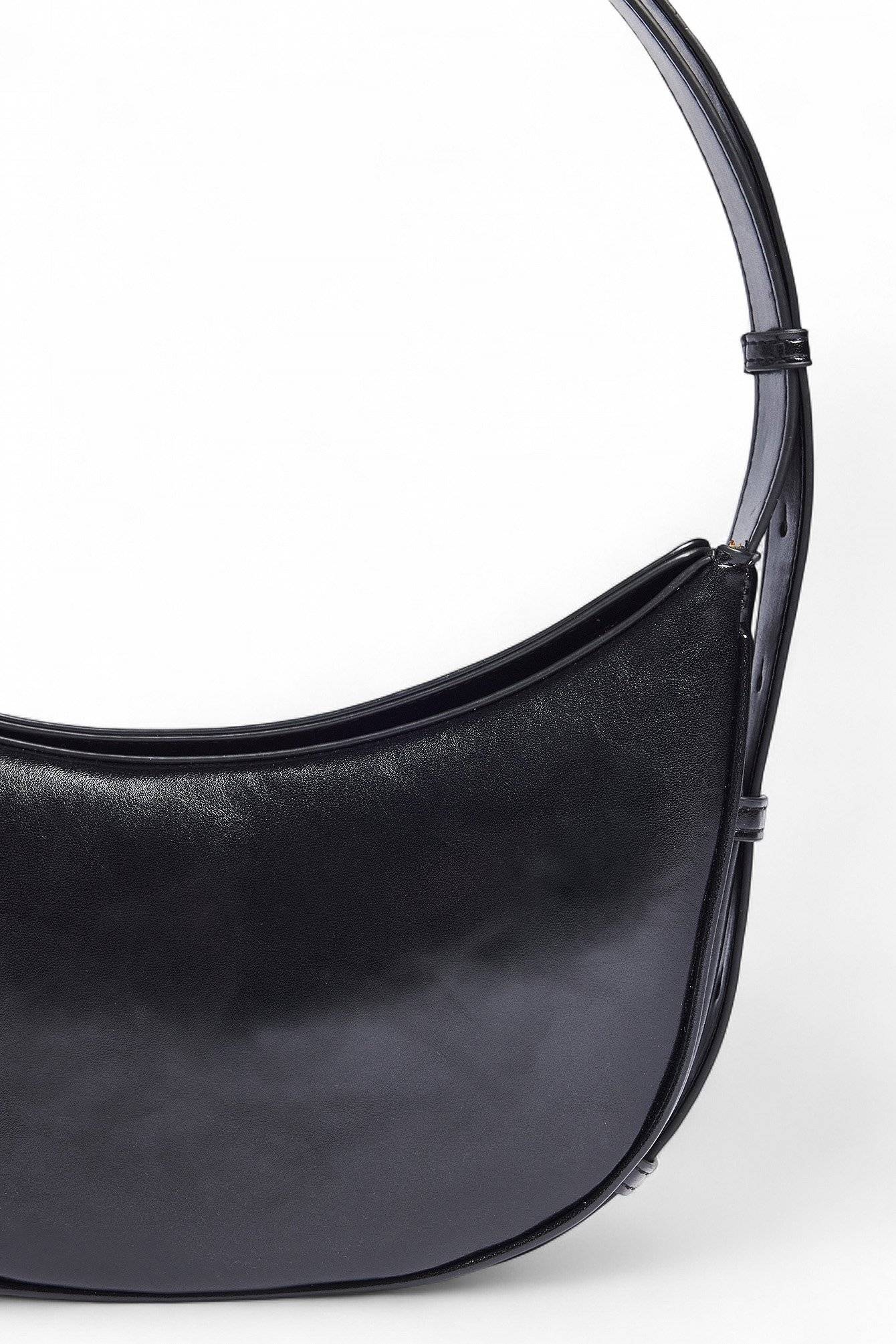 NA-KD Rund Handtaske - Sort