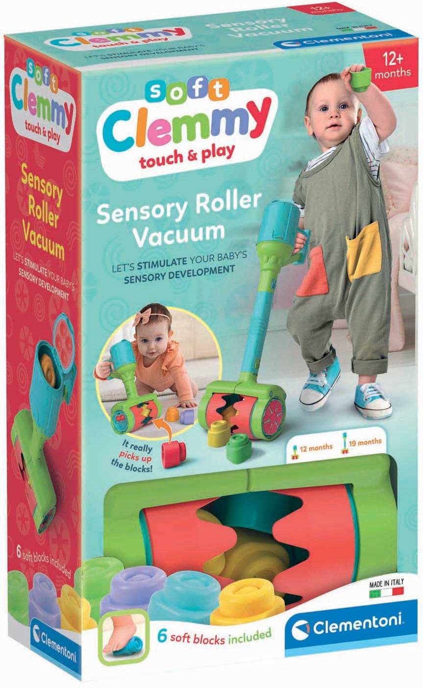 Clementoni Soft Clemmy Sensorisk Rulldammsugare