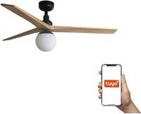 NETLIGHTING Klim Medium 3 Blade Ceiling Fan