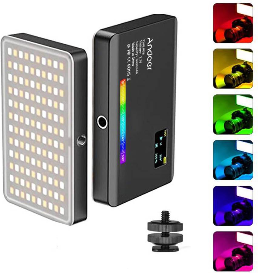 Andoer Y140 RGB LED Video Light Kit