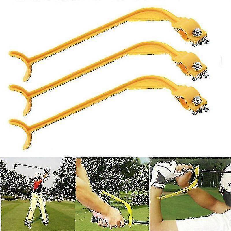 3pcs Golf Swing Trainer Practice Guide
