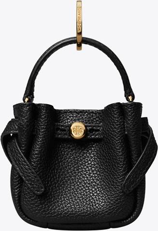 Tory Burch Romy Bucket Bag Charm Leather - Romy