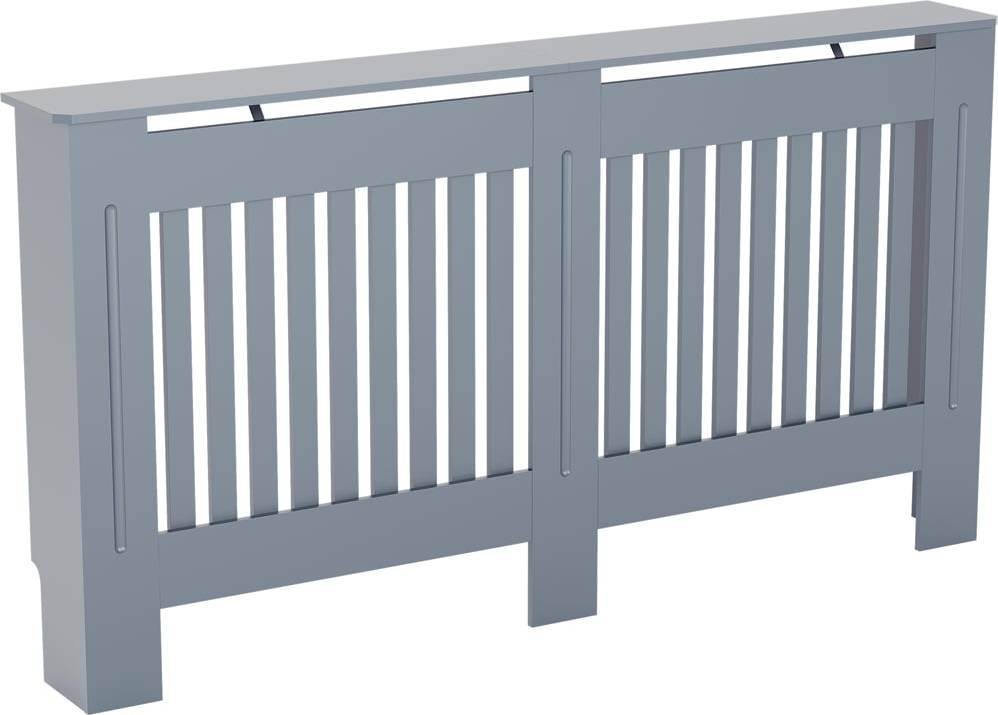 Vida Designs Chelsea Grey Large Radiator Cover