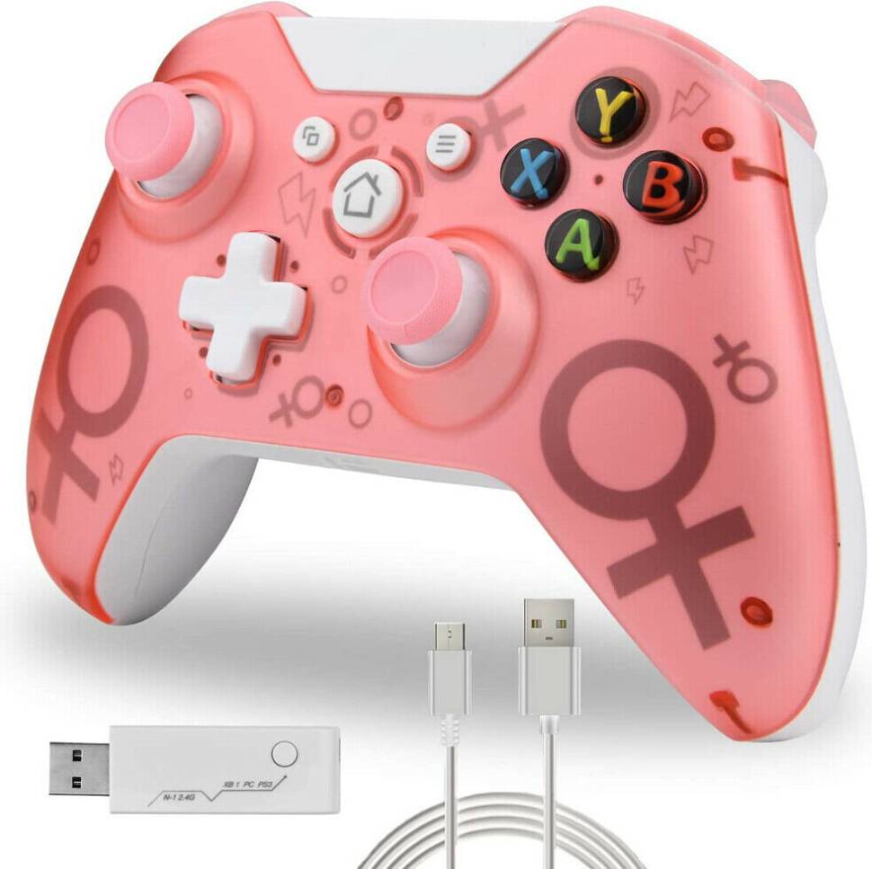 Pink Wireless Game Controller Xbox One