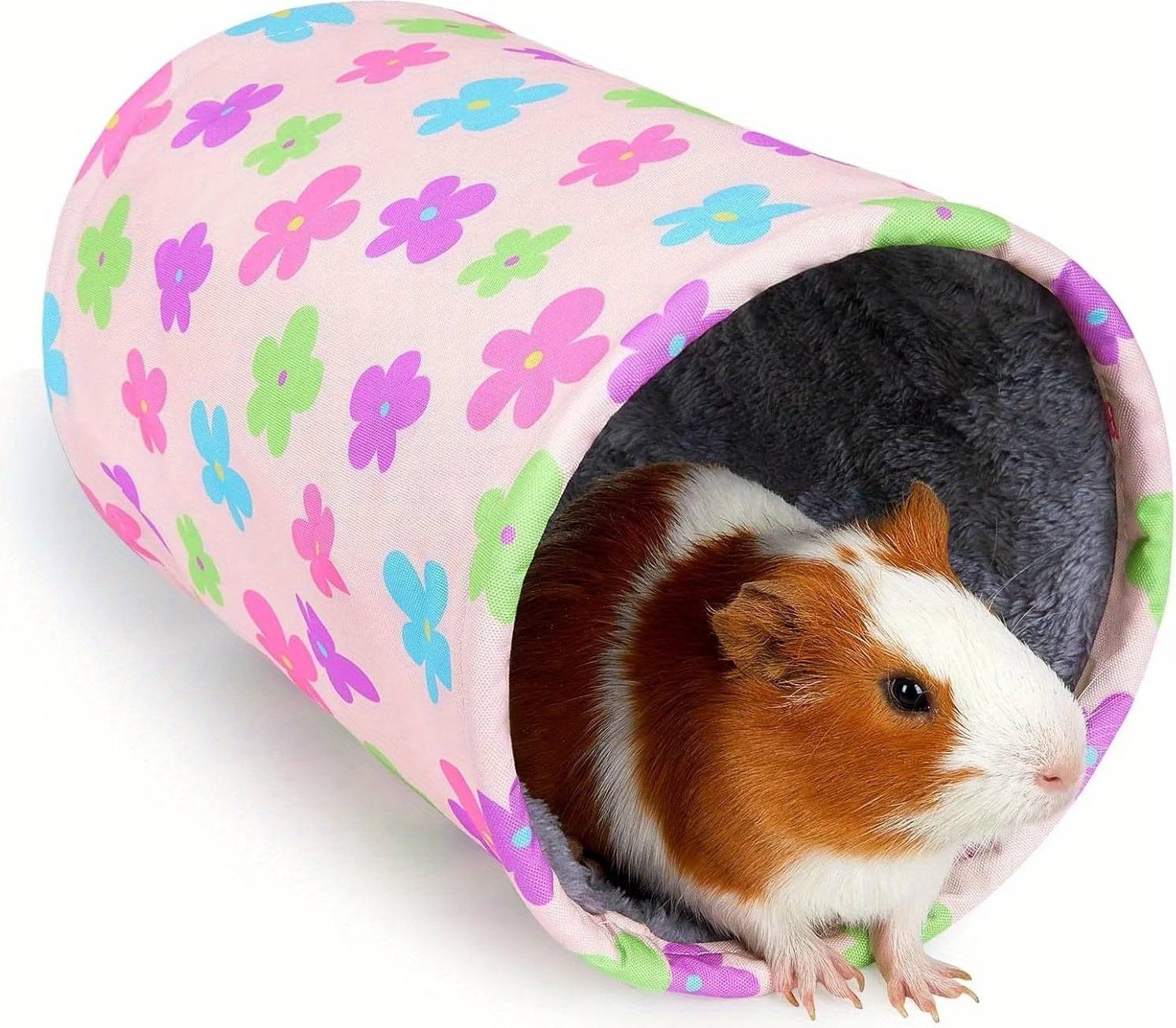 Temu Guinea Pig Tunnel Washable Portable Rabbit