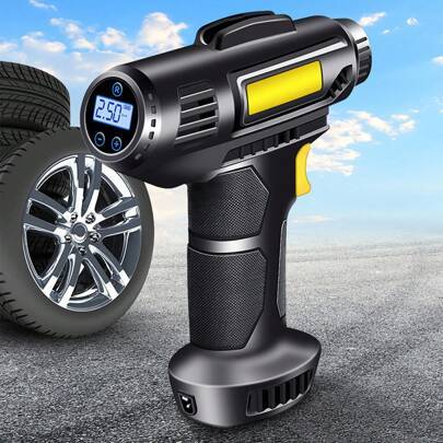 Tire inflator Shein Tire Inflator Portable Air Compressor