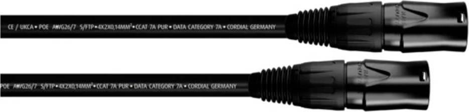Cordial Cat7a SFTP RJ45 Network Cable 0.3 m