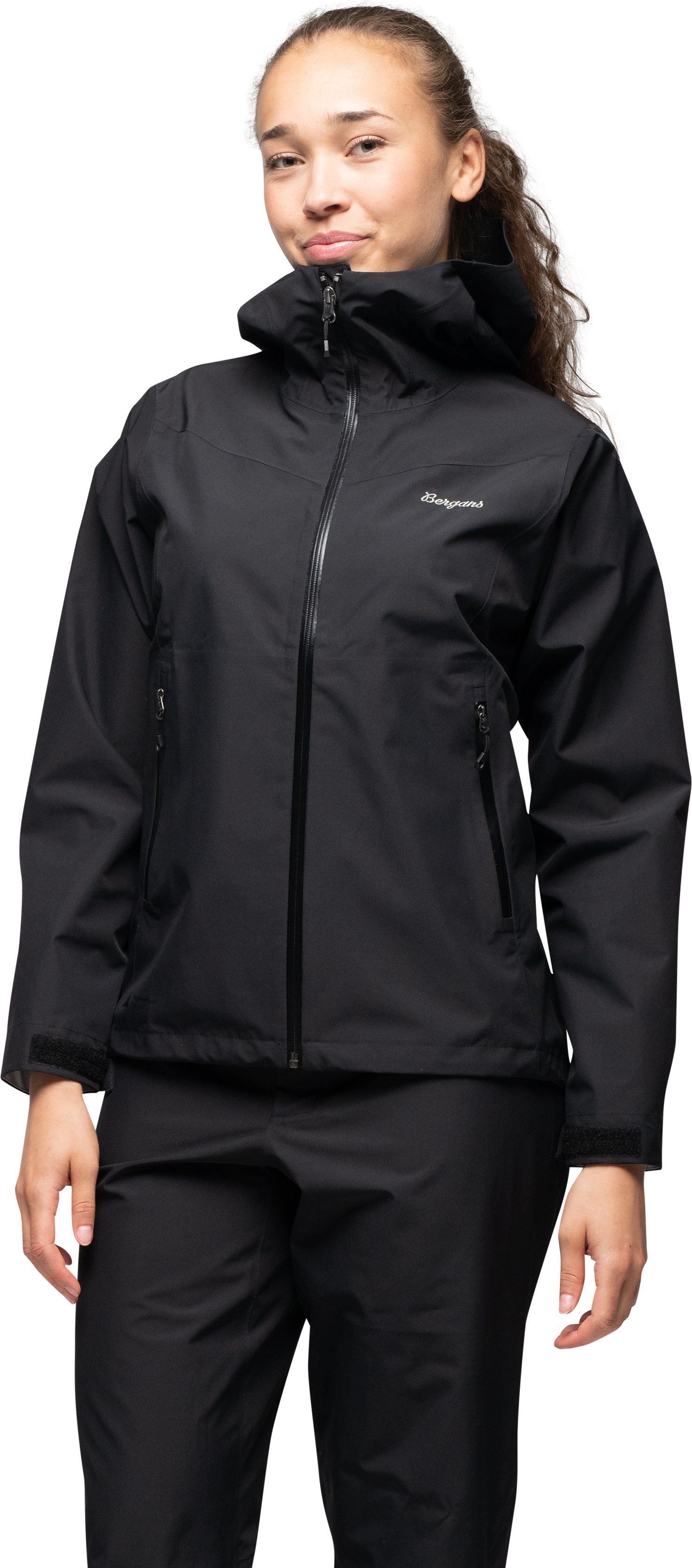 Donna Giacca Essentials Rainshell - Nero