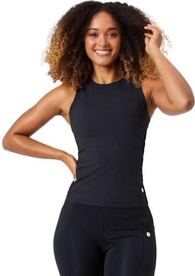 Björn Borg Ace Pocket Ribbed Tank Top - Sort