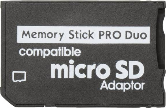 Micro sd kort Adapter Micro-SD Memory Stick Pro Duo