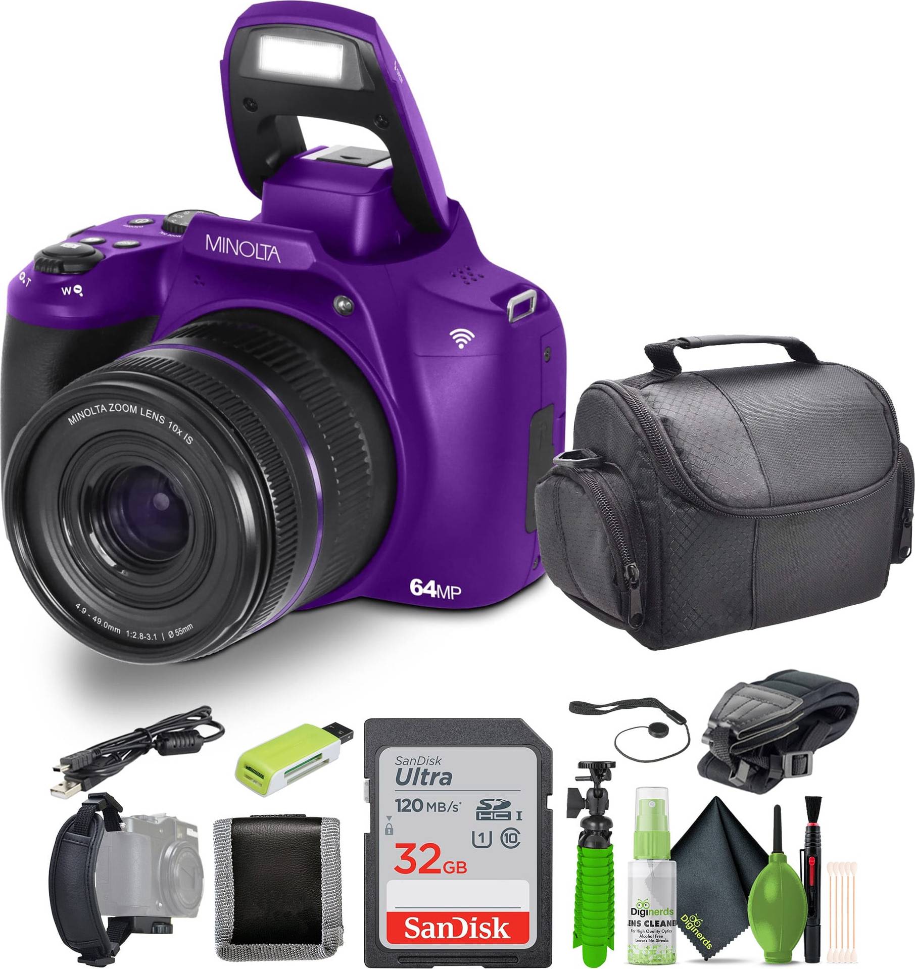 Auto i camera price Minolta 64 Mega Pixels Auto Focus Digital Camera