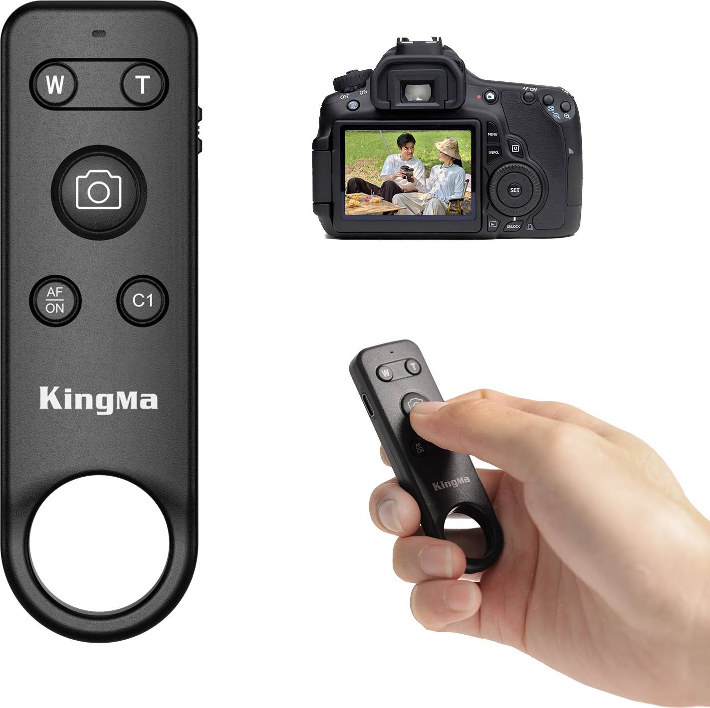 Nikon z6ii Kingma Wireless Bluetooth Remote Control Canon RP R3 R5C R6 R8 R5
