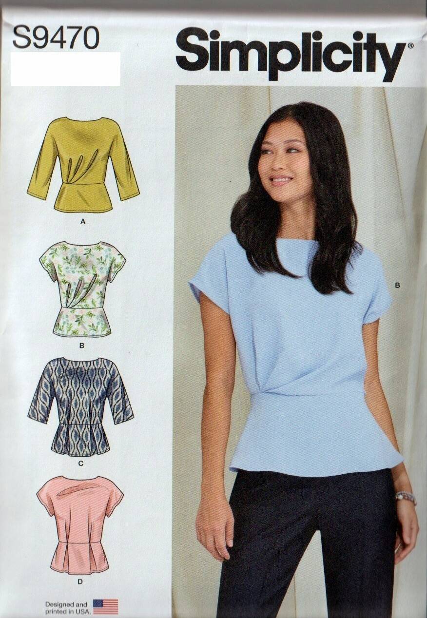 Simplicity Paper Sewing Pattern 9470