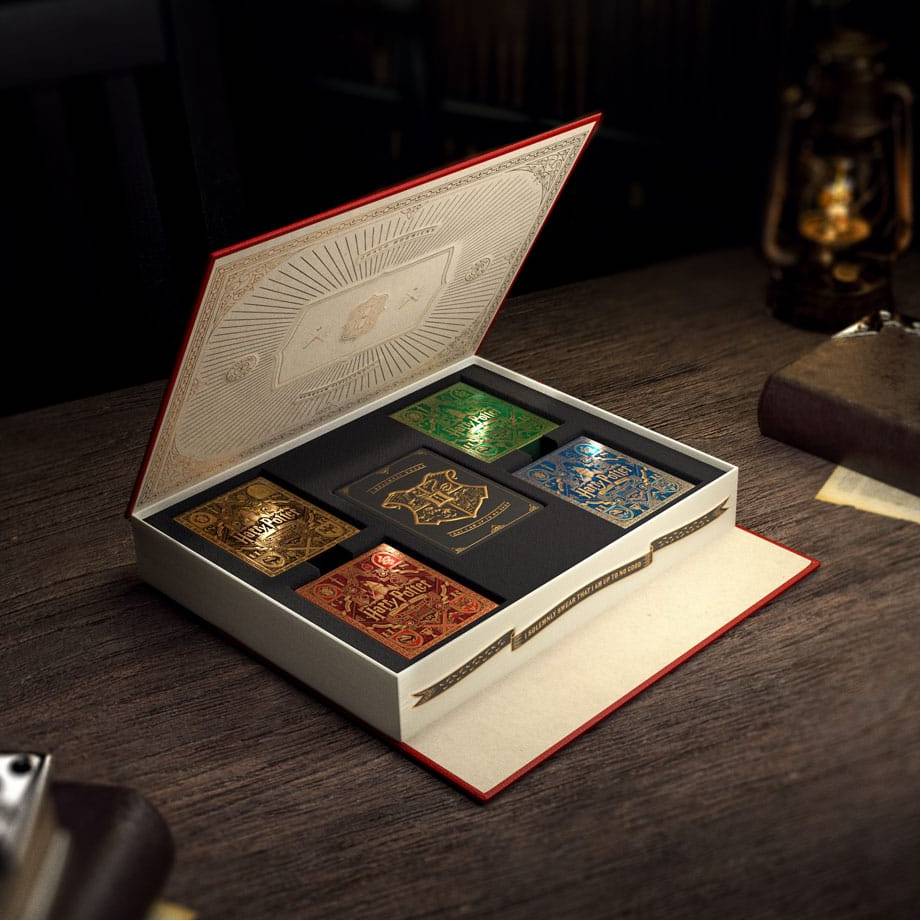 Harry Potter Playing Cards Box Set 4 Decks