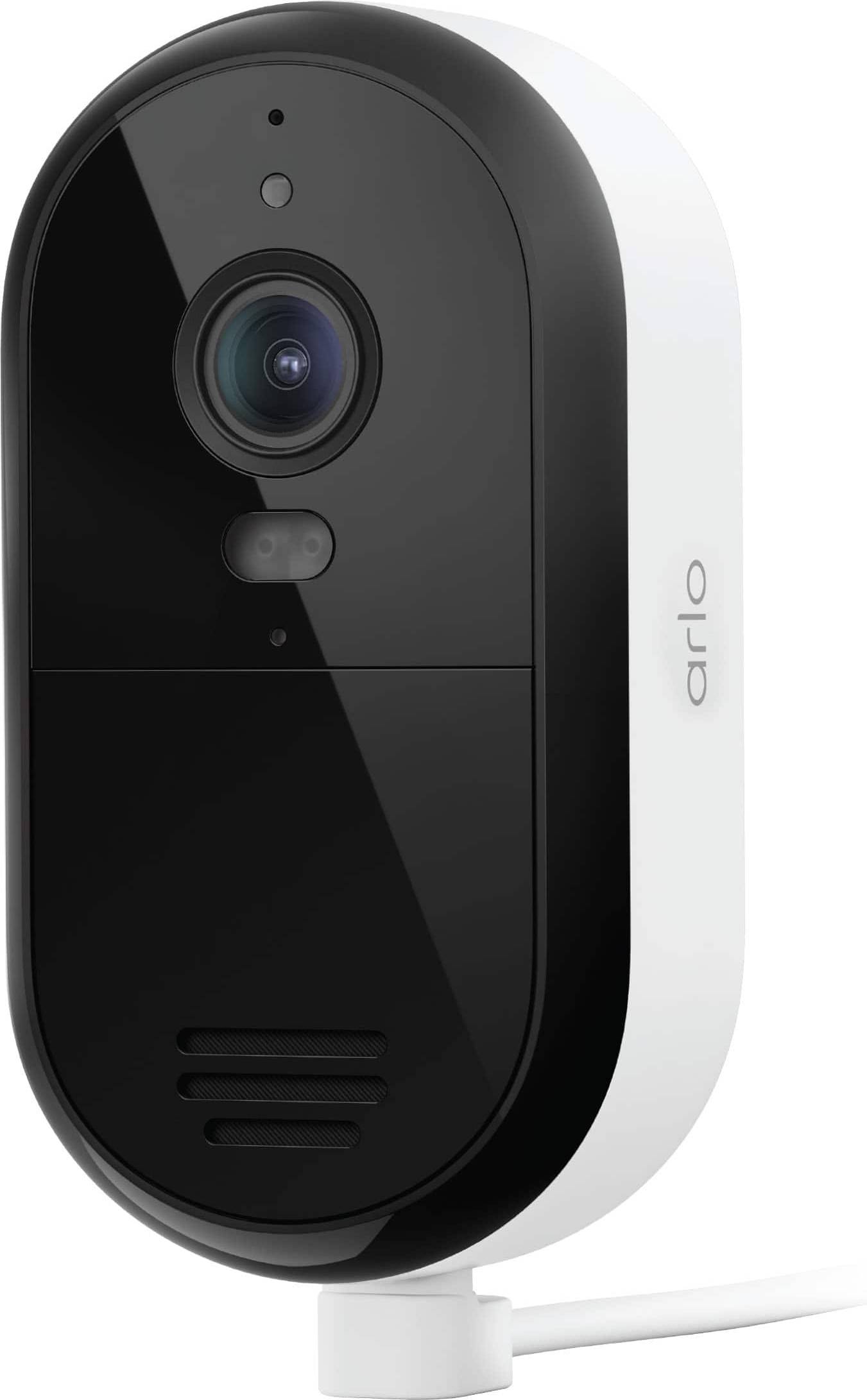 Wired outdoor security cameras Arlo Essential Outdoor Security Camera 2K Wired Plug-In