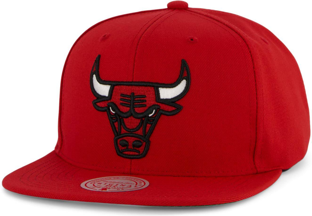 Mitchell & Ness Snapback Cap Sidepatch Chicago Bulls