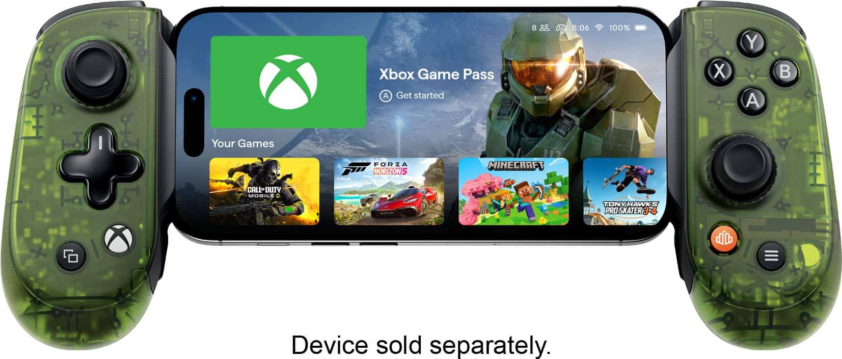 Wireless xbox controller Backbone Pro Xbox Edition USB-C Mobile Wireless Controller