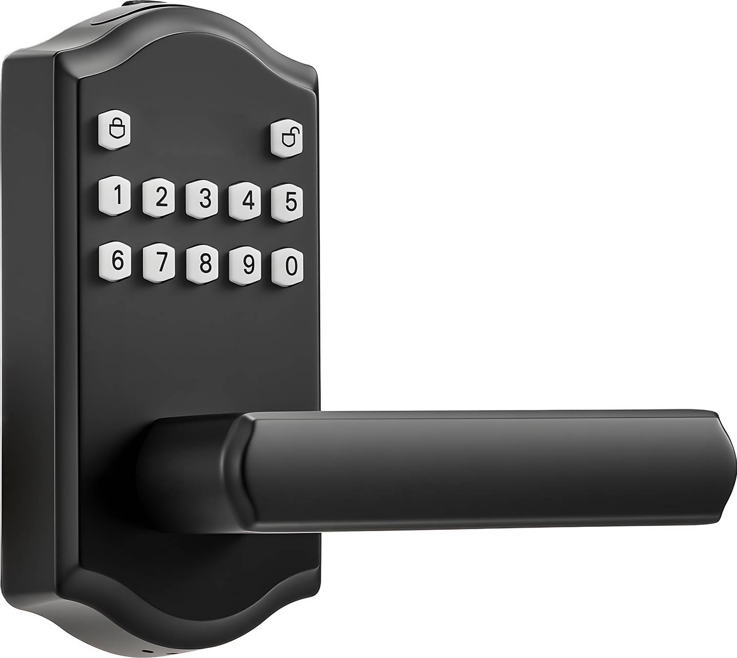 Door handle with lock VEVOR Keyless Entry Door Lock with Handle