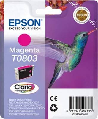Epson Magenta Hummingbird Genuine Ink Claria Photo Hd Ink Cartridge