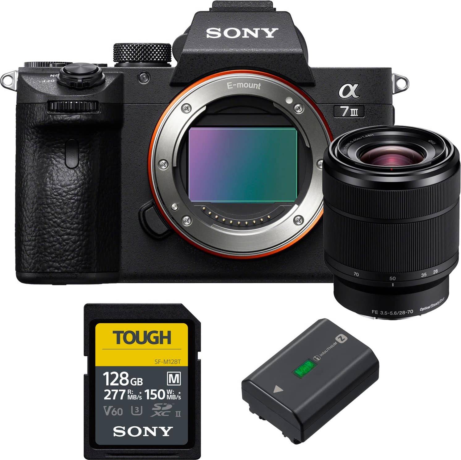 Sony a7 full frame mirrorless Sony A7 III Mirrorless Full Frame Camera Kit