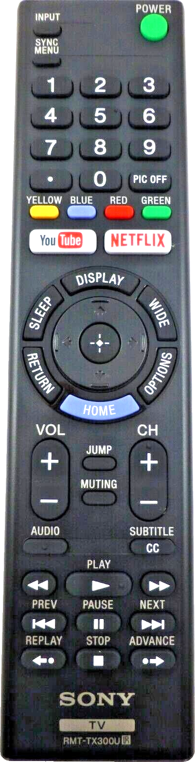 Sony RMT-TX300U LED TV Remote Control