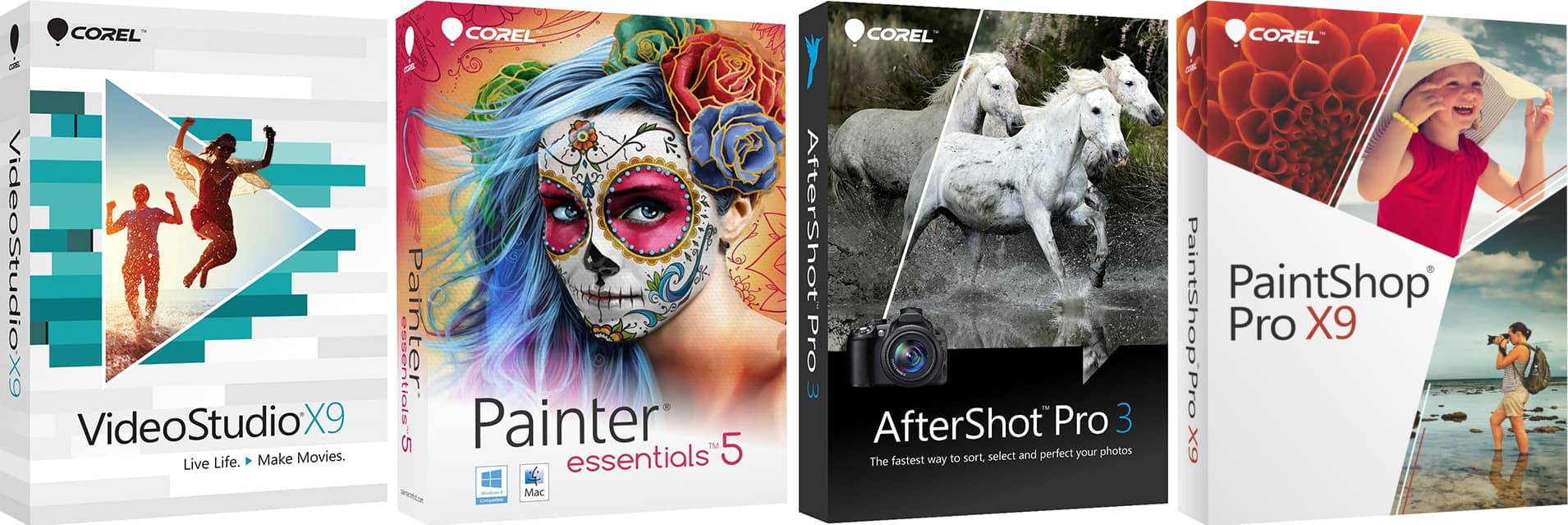 Corel PaintShop X9 Software Kit
