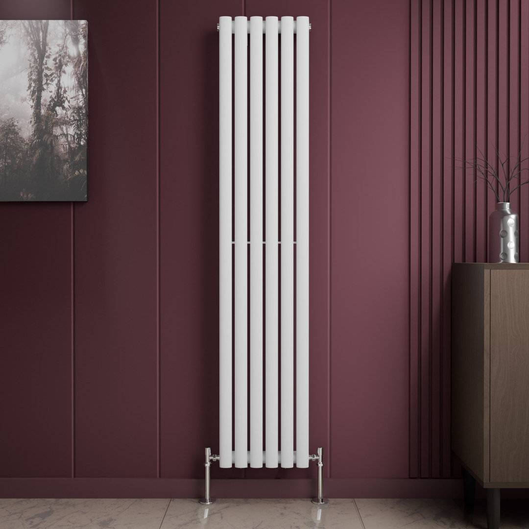 Princia Vertical Single Oval Panel Radiator