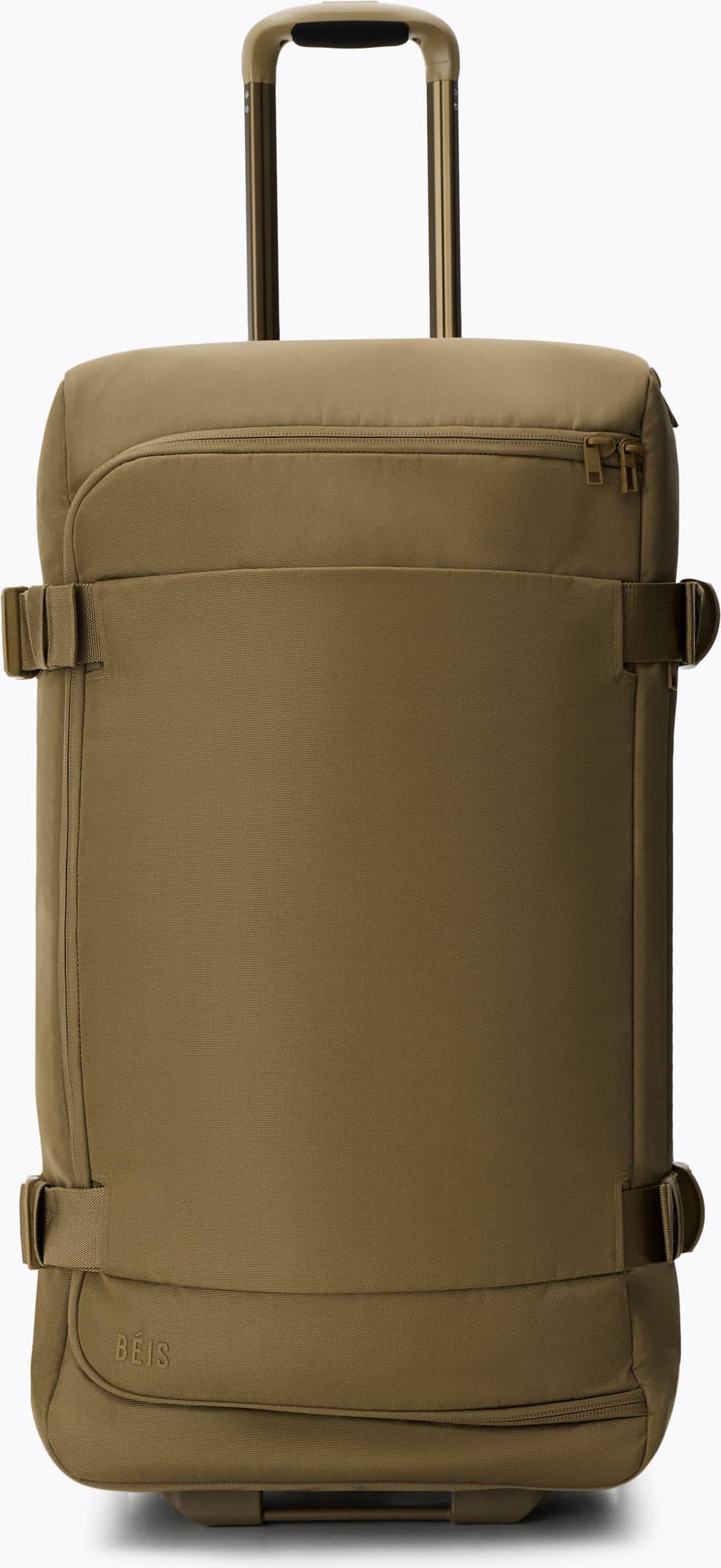 Rolling duffle bag Béis Pro-Rolling Duffle Check-In - Khaki