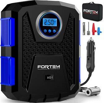 Tire inflator Fortem Tire Inflator Portable Air Compressor